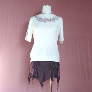 Orchid & Lilac Garden Fairy Blouse